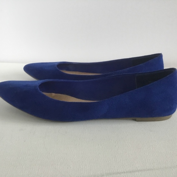 Christian Siriano for Payless Blue Suede Flats 10 - Picture 3 of 7